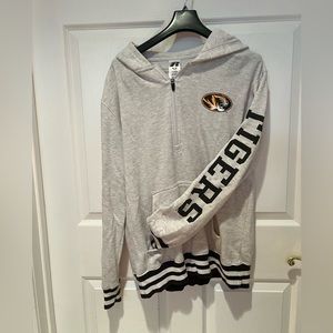 Mizzou zippered hoodie